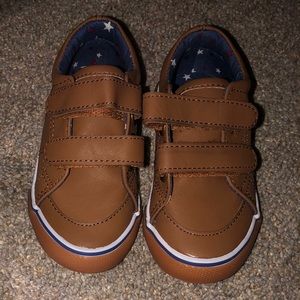 Cat & Jack Brown shoes toddler boys size 6